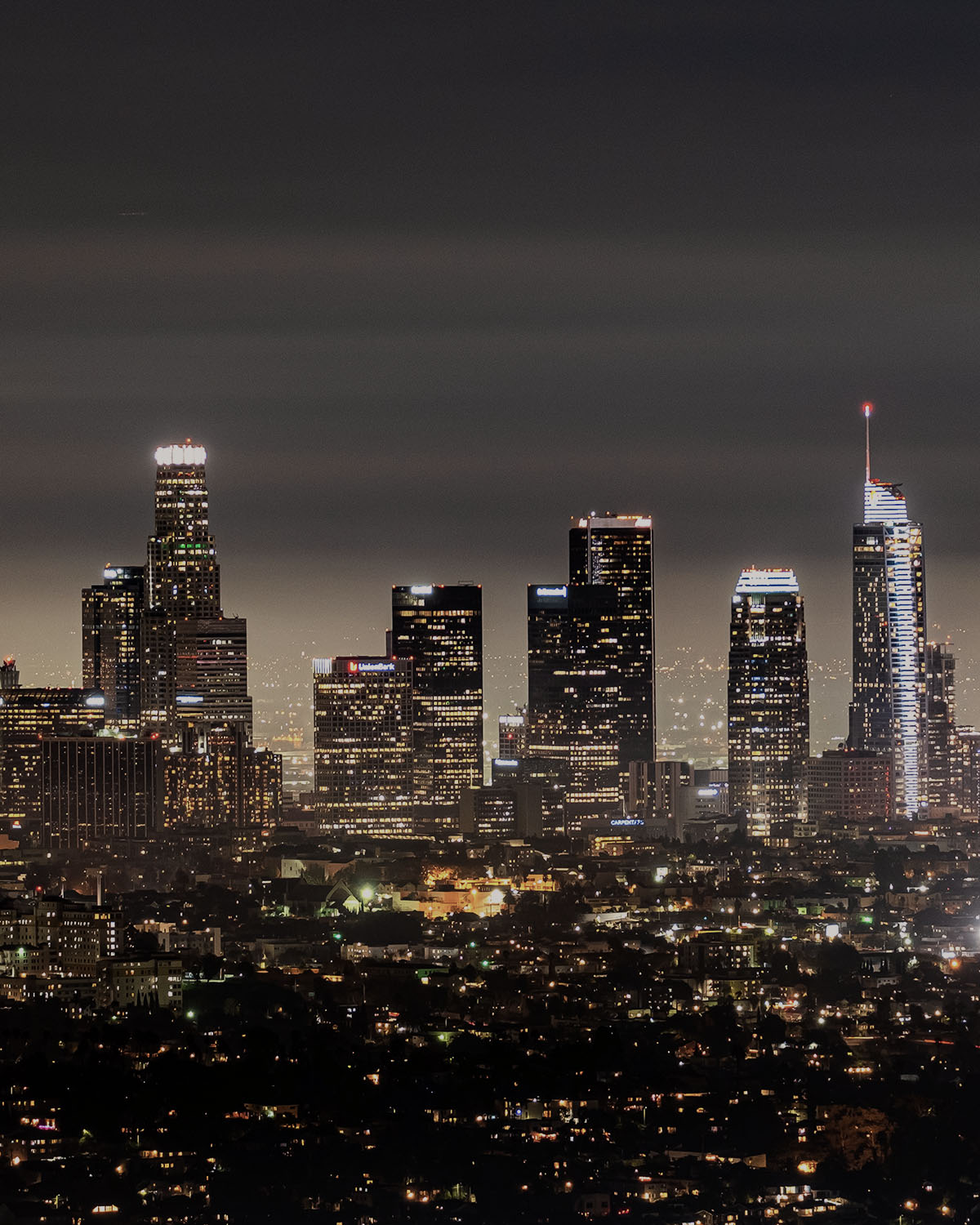 Private jet charter to Los Angeles, California