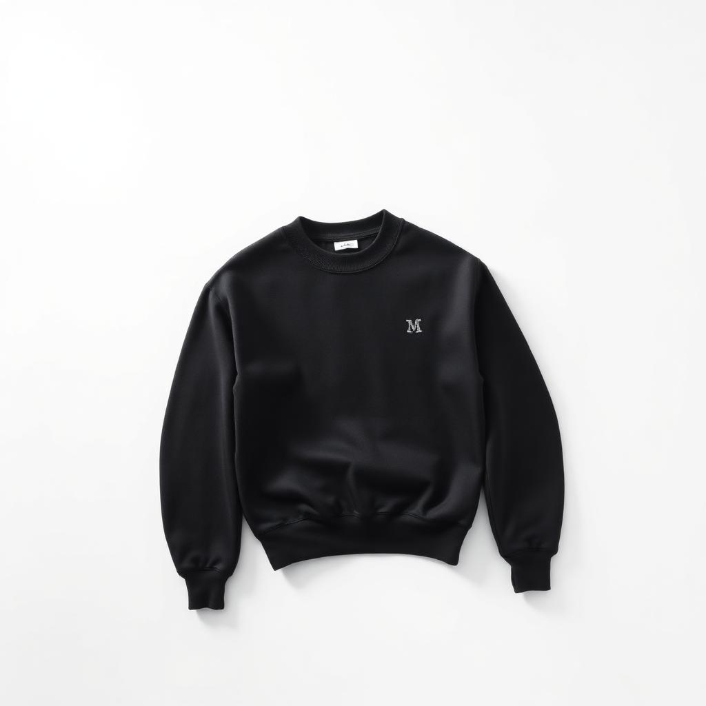 JL Heavyweight Crewneck in Black from the Jet Lyfestyle shop