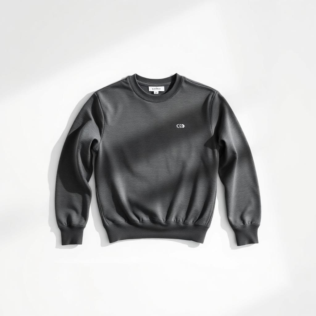JL Heavyweight Crewneck in Charcoal from the Jet Lyfestyle shop